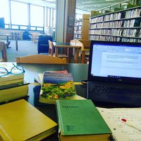 research in the library